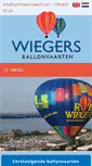 Mobile Screenshot of luchtballonvaart.com